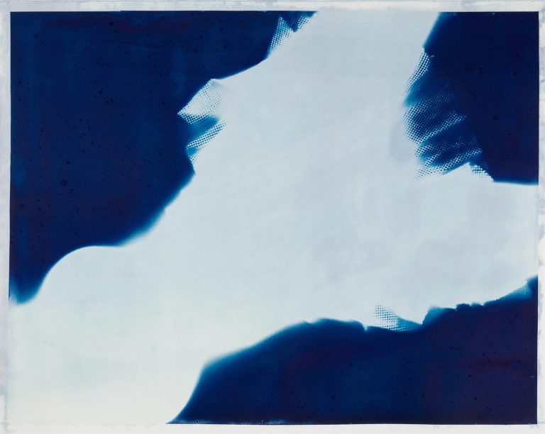O.T._2 „Das ozeanische Gefühl“, Serie 1, Kontaktprint auf Büttenpapier, 84 x 67 cm, 2019, Unikat