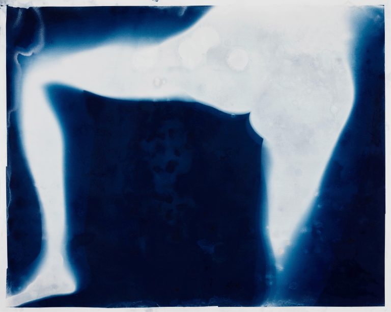O.T._3 „Das ozeanische Gefühl“, Serie 1, Kontaktprint auf Büttenpapier, 84 x 67 cm, 2019, Unikat