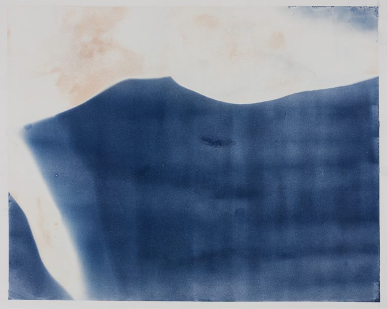 O.T._7 „Das ozeanische Gefühl“, Serie 1, Kontaktprint auf Büttenpapier, 84 x 67 cm, 2020, Unikat